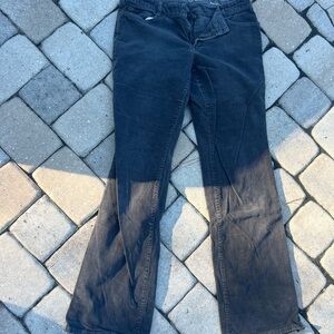 Eddie Bauer Women's Charcoal Boot Cut Jeans